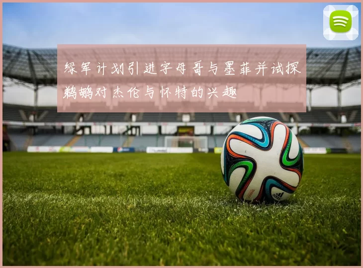 绿军计划引进字母哥与墨菲并试探鹈鹕对杰伦与怀特的兴趣