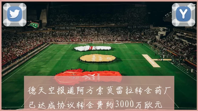 德天空报道阿方索莫雷拉转会药厂已达成协议转会费约3000万欧元